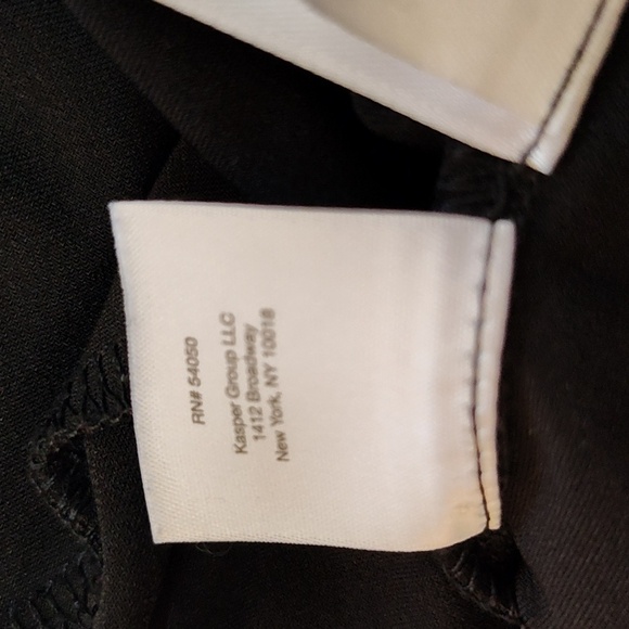 Kim Rogers Size XL Black Sleeveless V Neck Cowl Detail Shell Blouse Layering - Picture 9 of 14